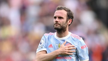 Juan Mata, durante su etapa como jugador del Manchester United.